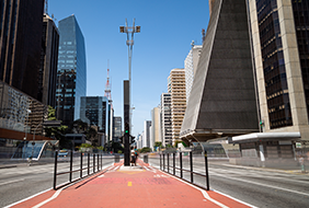 Avenida Paulista y el Distrito Financiero